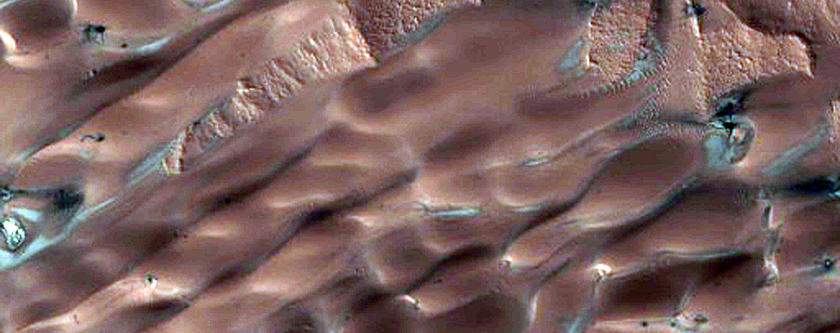 Dune Erosion and Streaks