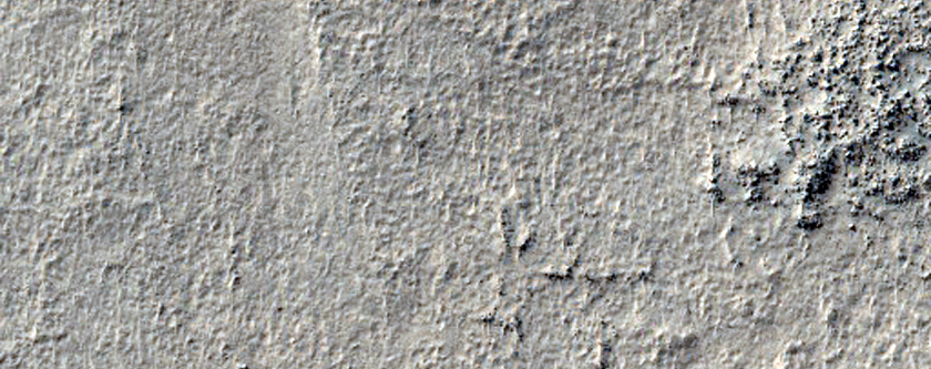 Possible Small-Scale Tributary into Reull Vallis