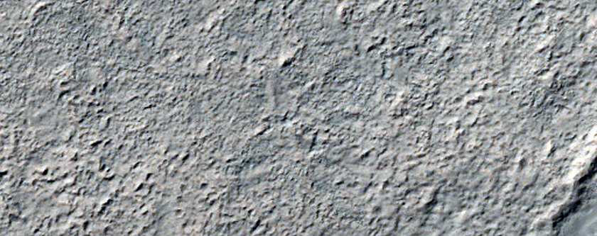 Discontinuous Small Channel South of Dao Vallis