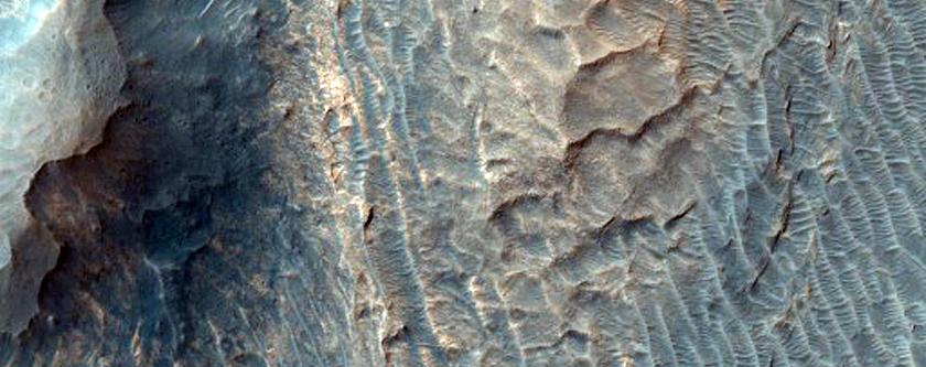 Light-Toned Outcrops in Iani Chaos