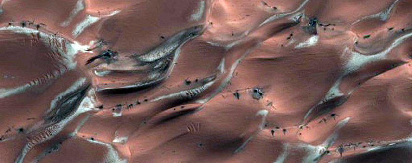 Dune Erosion and Streaks