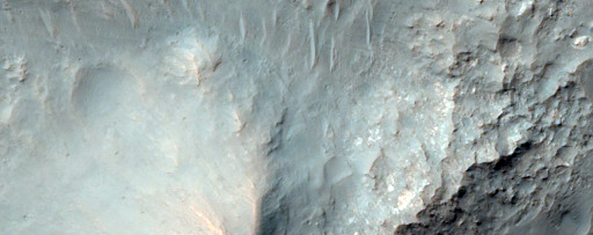 Central Uplift of a Large Crater
