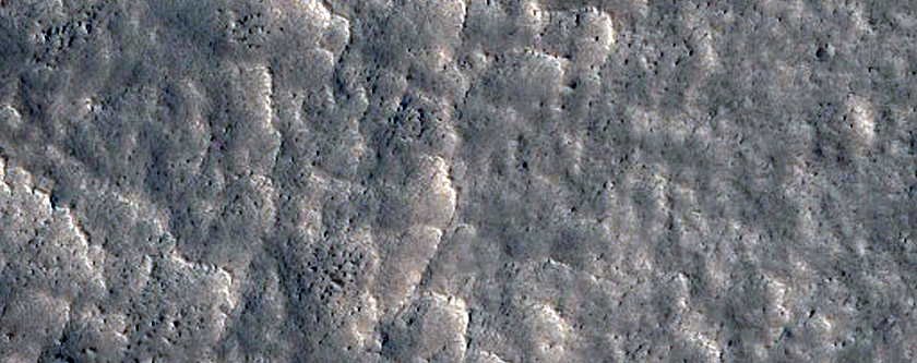 Terrain North of Alba Patera