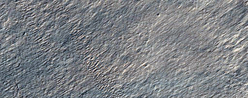 Modified Crater in Hellas Planitia