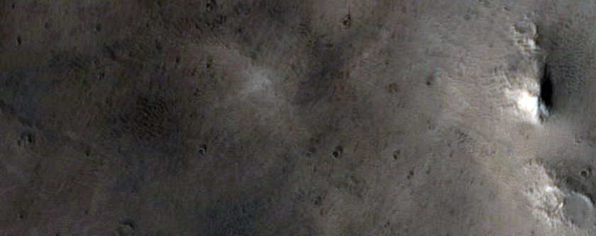 Well-Preserved Crater