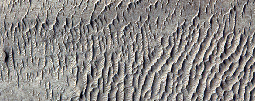 Sinuous Ridge in Aeolis Region