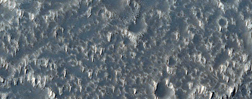 Terrain in Daedalia Planum