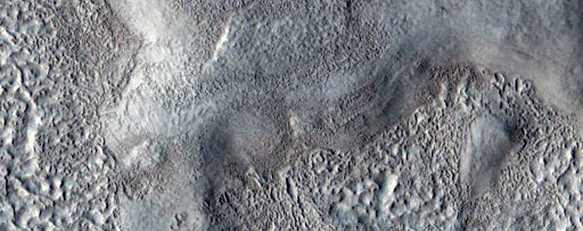 Sample Terrain in Eastern Utopia Planitia
