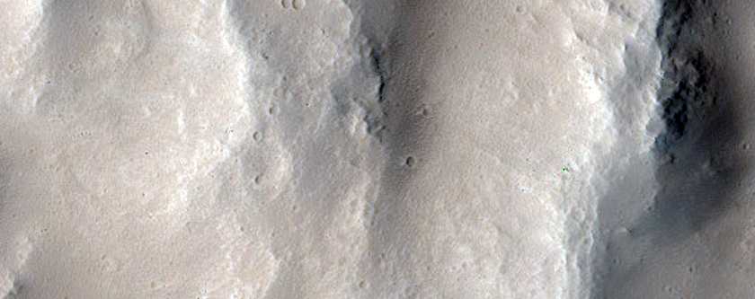 Crater Cut by Graben