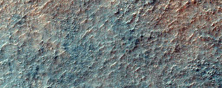 Possible Hydrated Silica-Rich Terrain