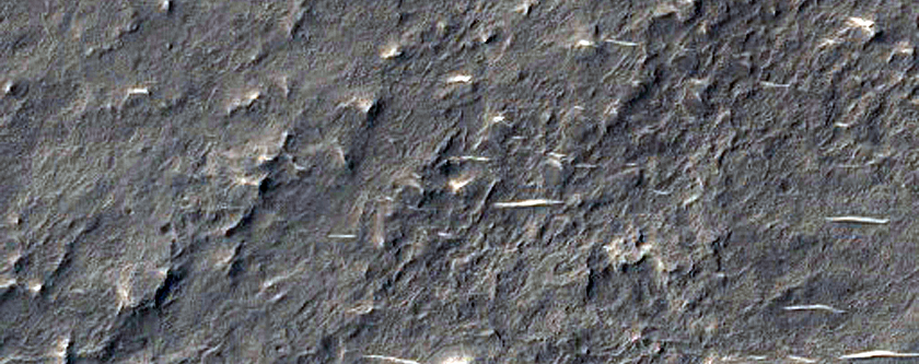 Outcrops in Mawrth Vallis