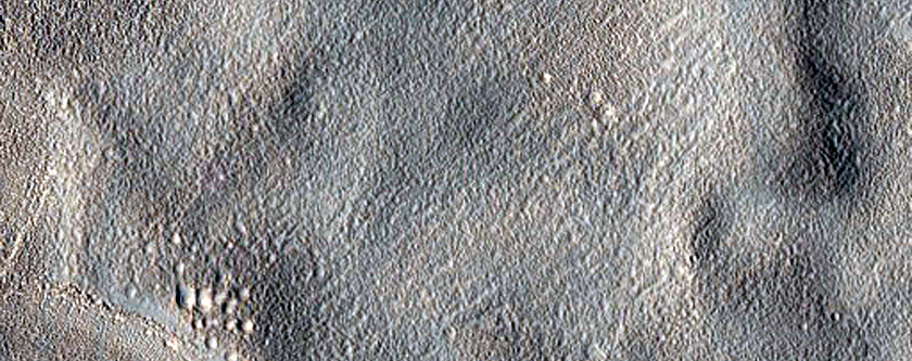 Dissected Terrain in Arcadia Planitia
