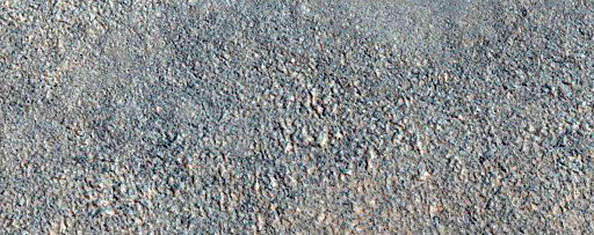 Arcuate Feature in Trough and Neighboring Terrain in THEMIS Image V04481003