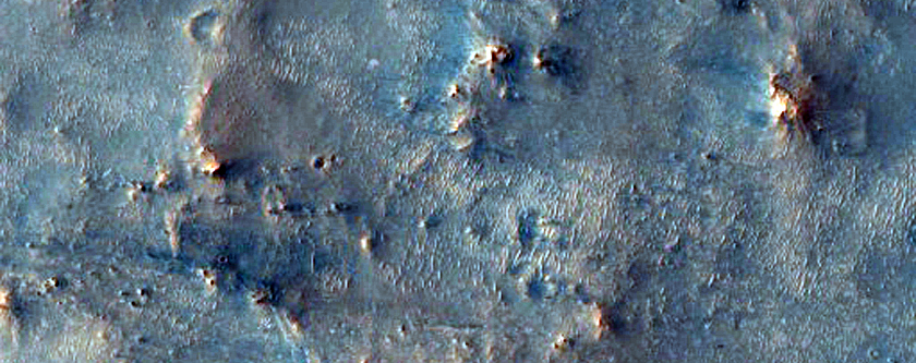 Possible Landing Site for MSL Rover in Northeast Syrtis Region
