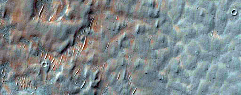 Crater in Noachis Terra