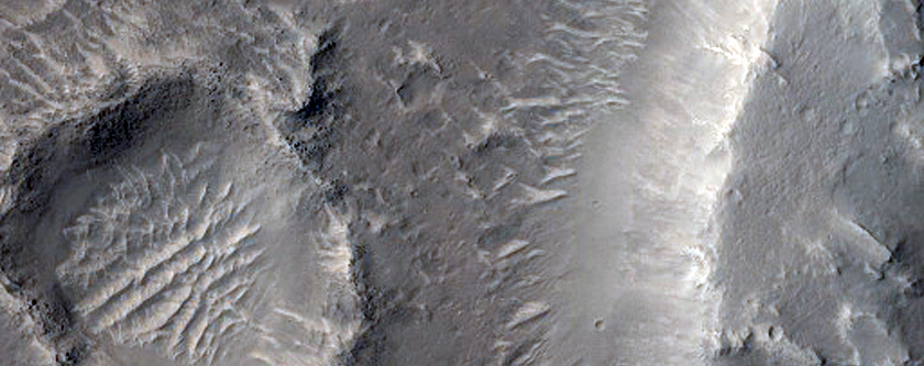 Arabia Region Terrain and Context for Viking 1 Images 708A01 to 708A12