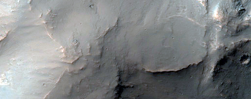 Wallrock Spurs That Are Alligned and Extend Into Melas Chasma