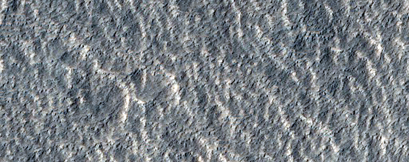 New Impact Site with Fading Ice