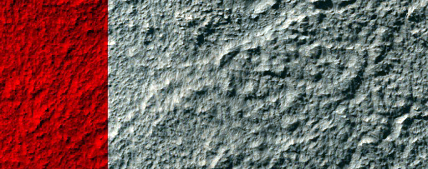 Craters and Massifs in Terra Cimmeria