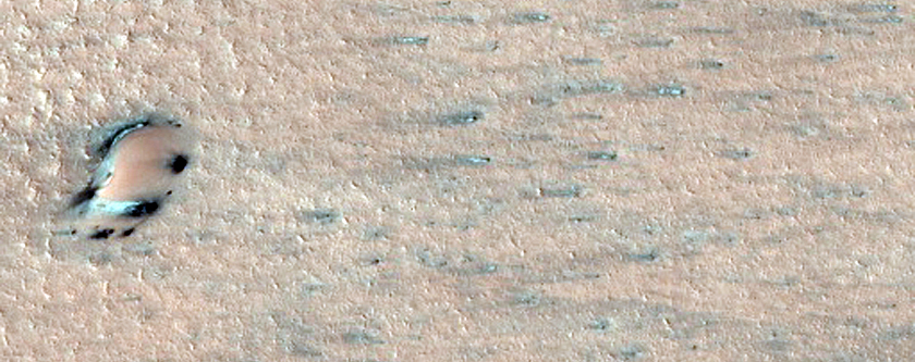 Surface Textures of Rocky Area in the Northern Plains