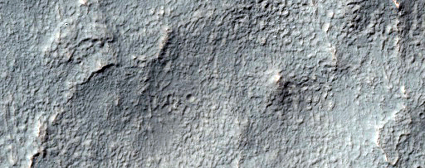 Crater in Noachis Terra