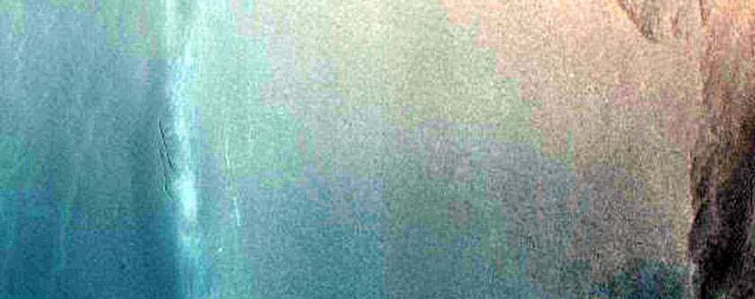 Chlorites and Prehnite-Rich Terrain in Northern Plain Crater