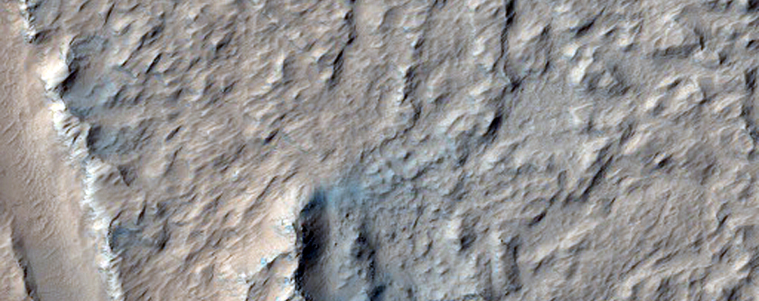 Surface Textures in Echus Chasma
