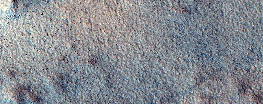 Impact Crater on Northern Plains