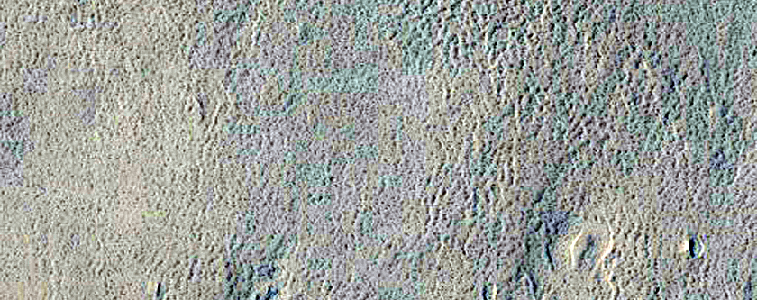 Sample of Dusty Terrain in Terra Sabaea