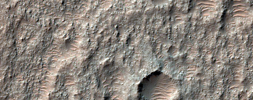 Ridges and Valleys in Terra Cimmeria