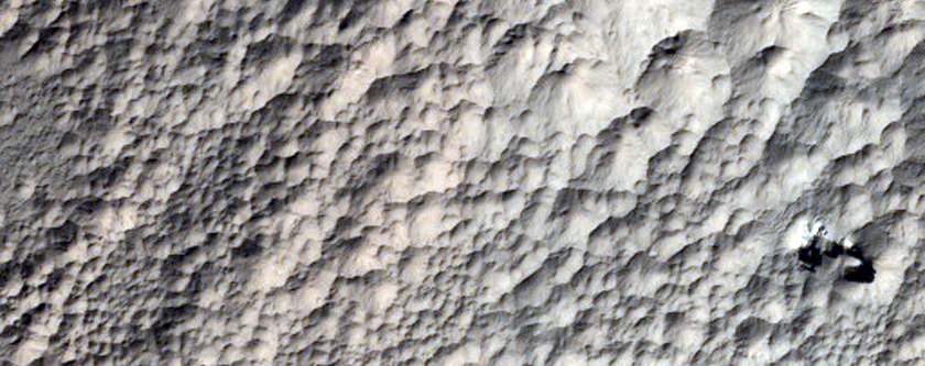 Repeat Coverage of Gullies in Fresh 6-Kilometer Diameter Impact Crater