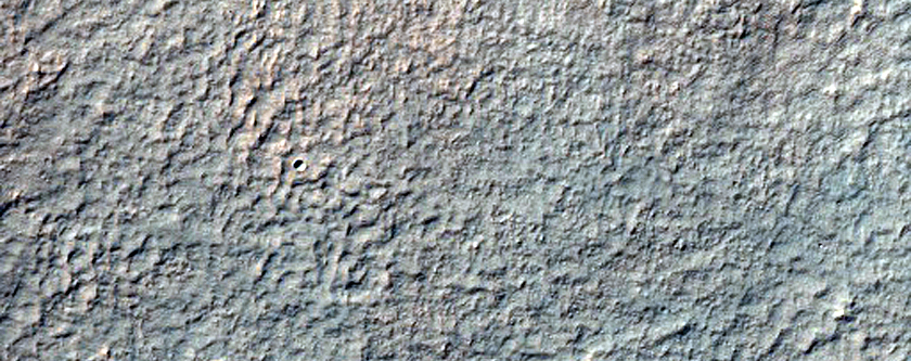 Complex Terrain in Northwest Hellas Planitia