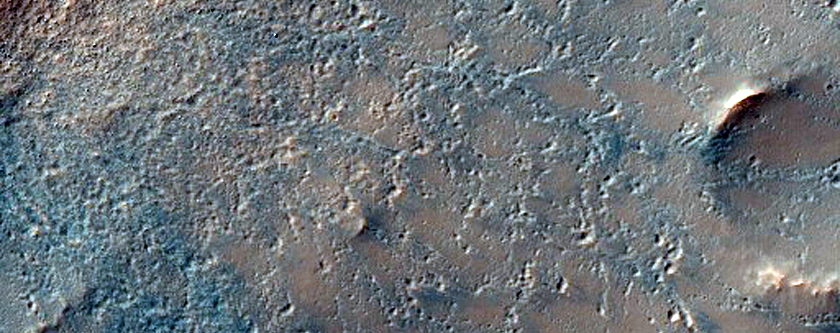 Very Recent Small Impact Crater