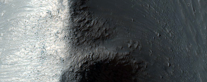 Coprates Crustal Transect