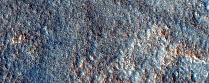 Crater in Cebrenia Region