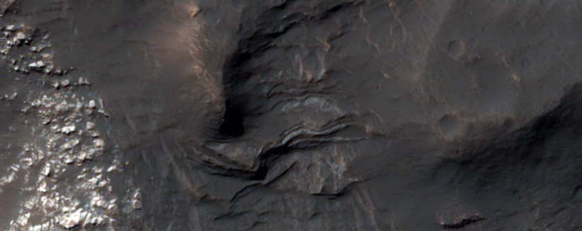 Possible Jarosite in Columbus Crater
