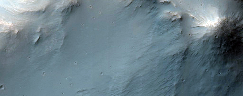 Large Rocky Central Uplift of an Impact Crater