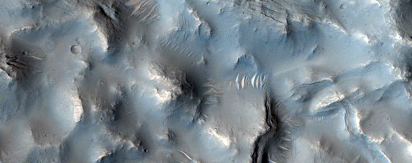 Crater Central Pit with High Thermal Inertia