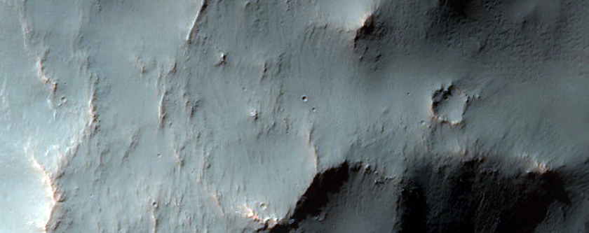 Terrain South of Pickering Crater