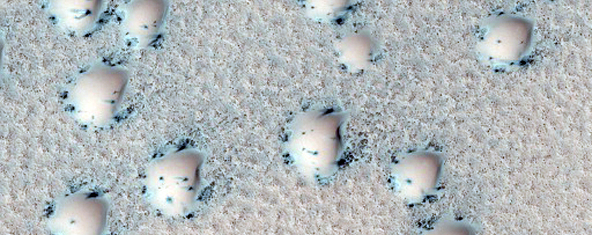 Margin of North Polar Erg