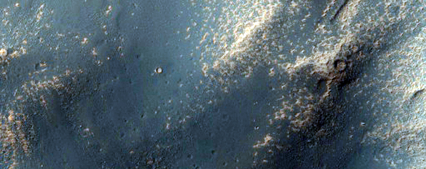 Light-Toned Layering in Noctis Region Pit