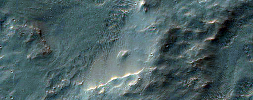Central Ring of Bond Crater