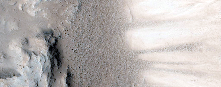 Eastern Portion of Very Well-Preserved 11-Kilometer Diameter Impact Crater