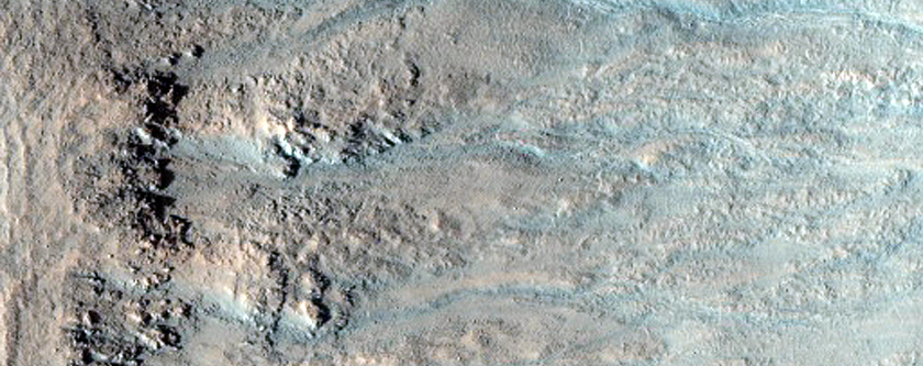 Crater in Northern Plains