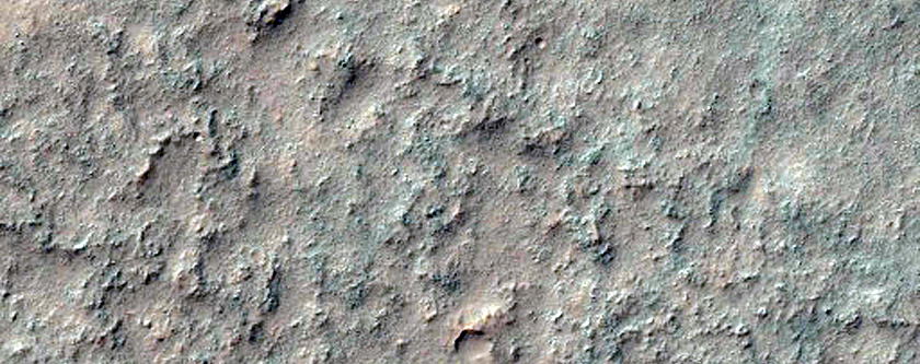 Candidate Future Landing Site Northwest of Hellas Planitia