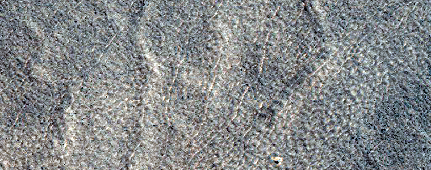 Crater Near Tantalus Fossae