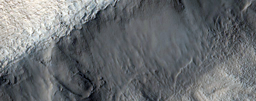 Crater in the Northern Plains