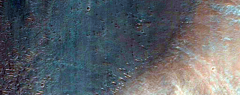 Bedrock Bench in Ganges Chasma