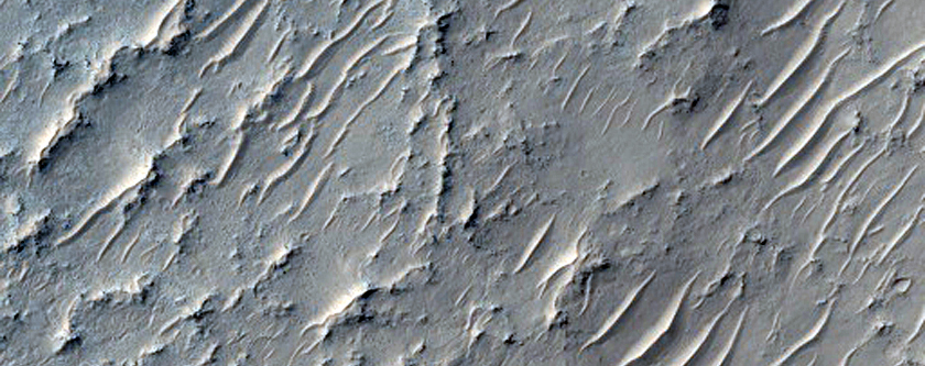 Crater Floor in Arabia Terra