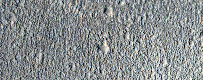 Gullies in Crater